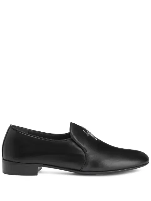 Giuseppe Zanotti Fergus logo-lettering loafers