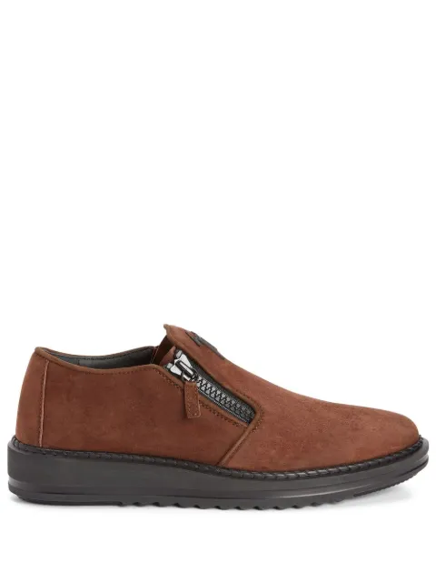Giuseppe Zanotti mocasines Cooper con placa del logo