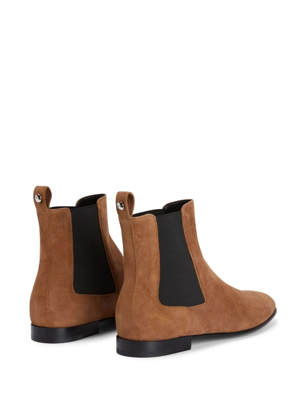 Shop Giuseppe Zanotti Blaas Elasticated-panel Boots In Brown