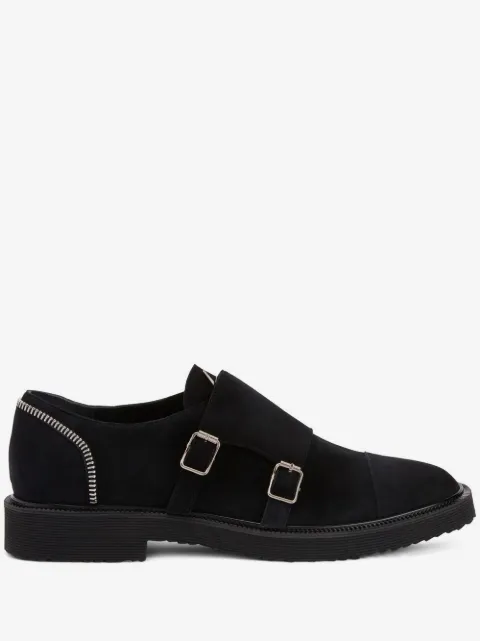 Giuseppe Zanotti Johnny zip-trimmed Monkey shoes