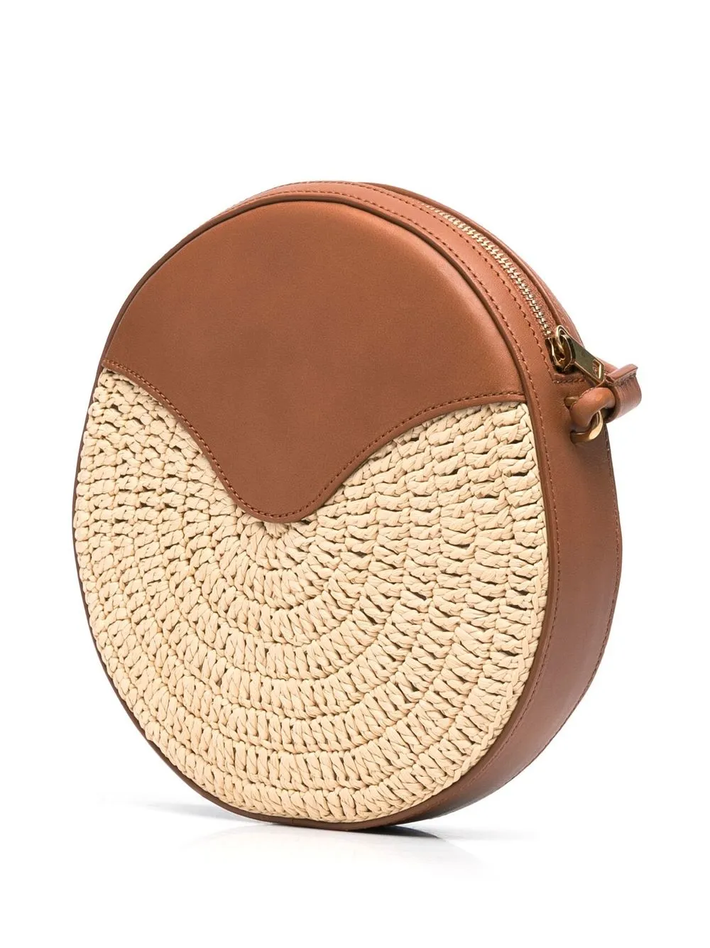 Saint Laurent Raffia Round Crossbody Bag Farfetch