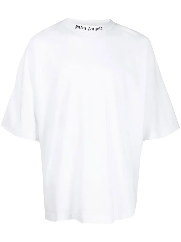 Palm Angels logo-print T-shirt - Farfetch