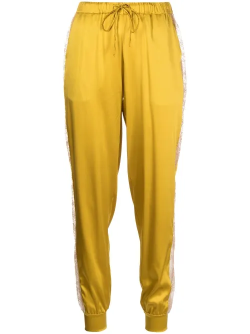 Pantalon fuselé en soie - Carine Gilson - Modalova