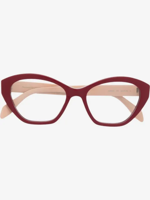 Alexander McQueen Eyewear lentes con armazón cat eye