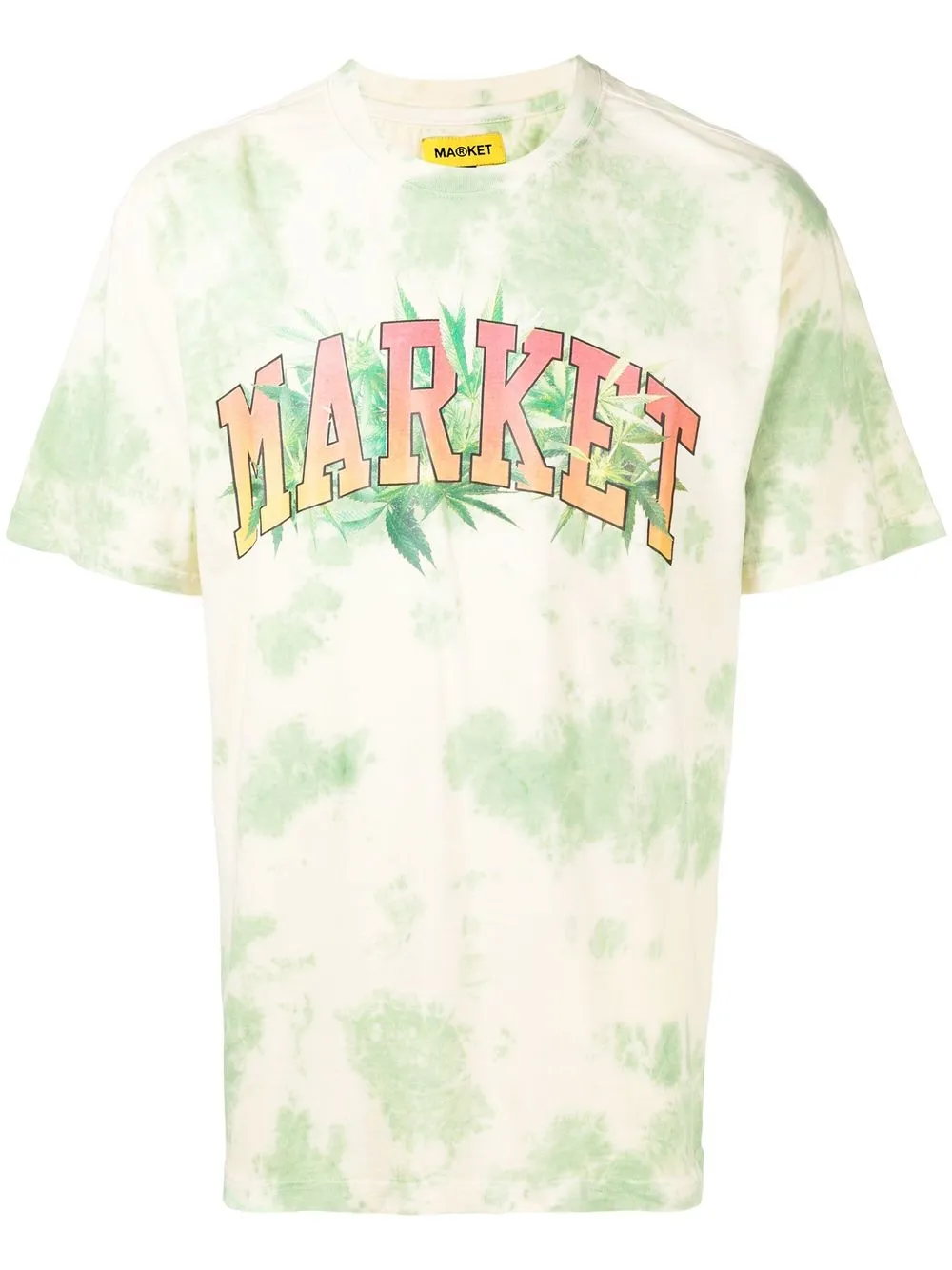 Market Graphic-print Cotton T-shirt In Grün