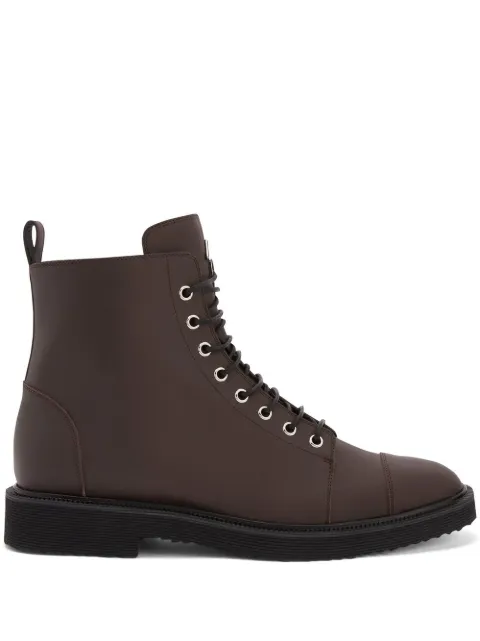 Giuseppe Zanotti Chris leather ankle boots