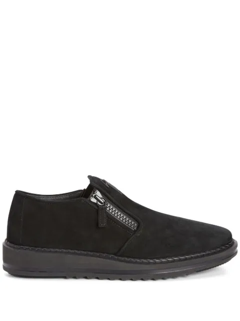 Giuseppe Zanotti mocasines Cooper con placa del logo