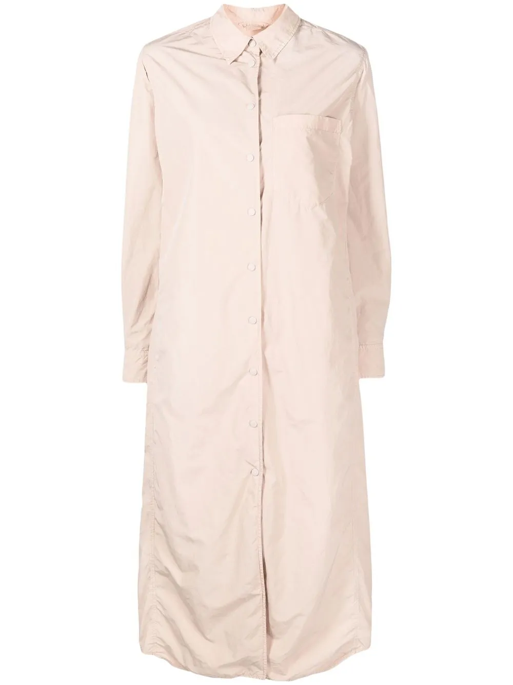 

ASPESI patch-pocket button-up single-breasted coat - Neutrals