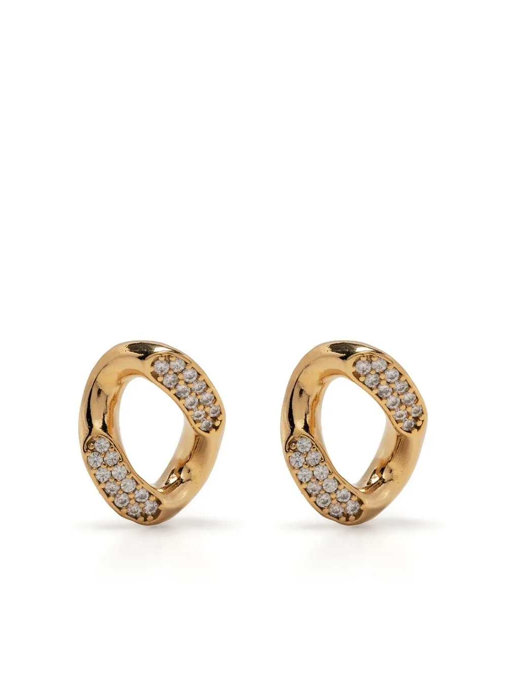 

Rosantica aretes de cadena Athena - Dorado