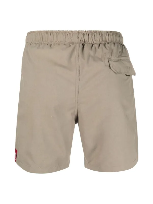 Alpha Industries logo-patch Swim Shorts 