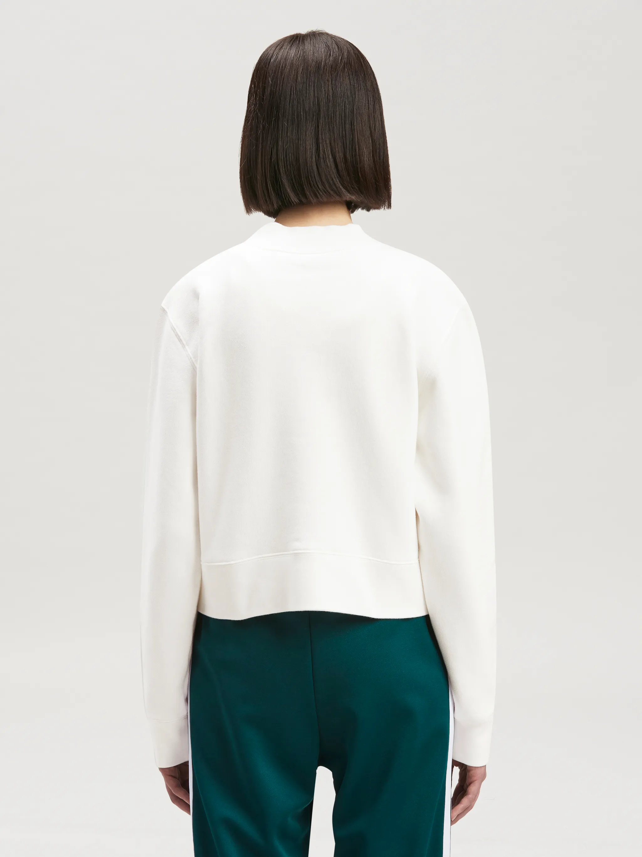 PALM BEAR FITTED CREW SWEATSHIRT