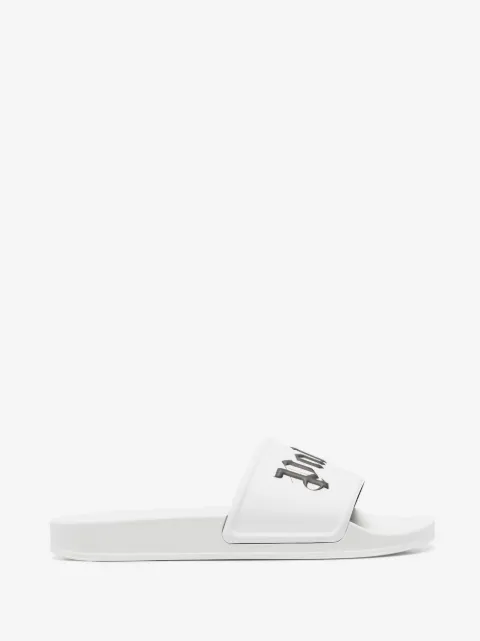 Palm Angels logo-print slides