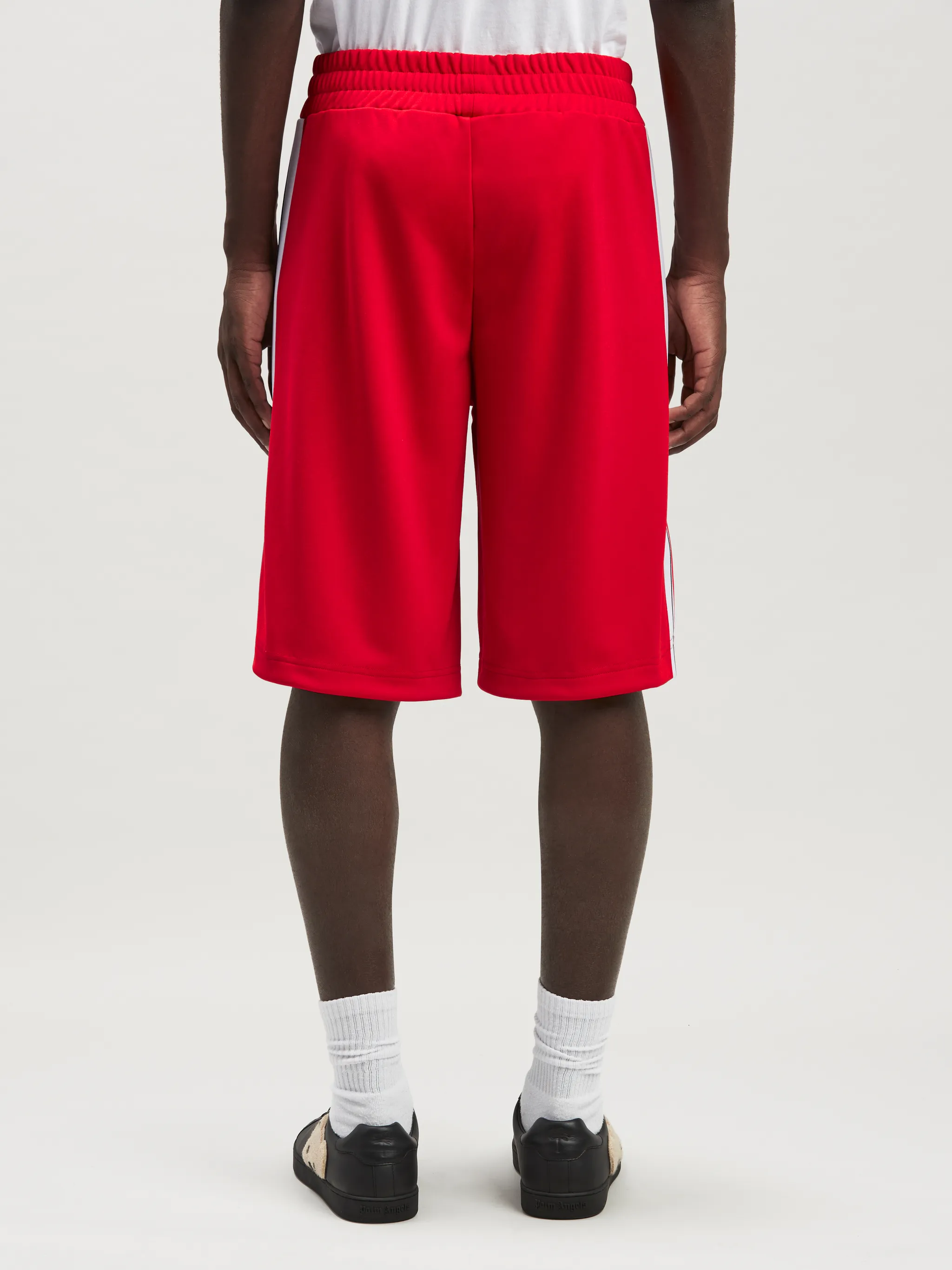 CLASSIC TRACK SHORTS in red - Palm Angels® Official