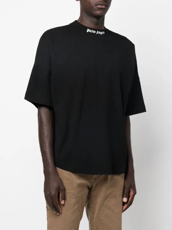 Palm Angels logo-print T-shirt - Farfetch