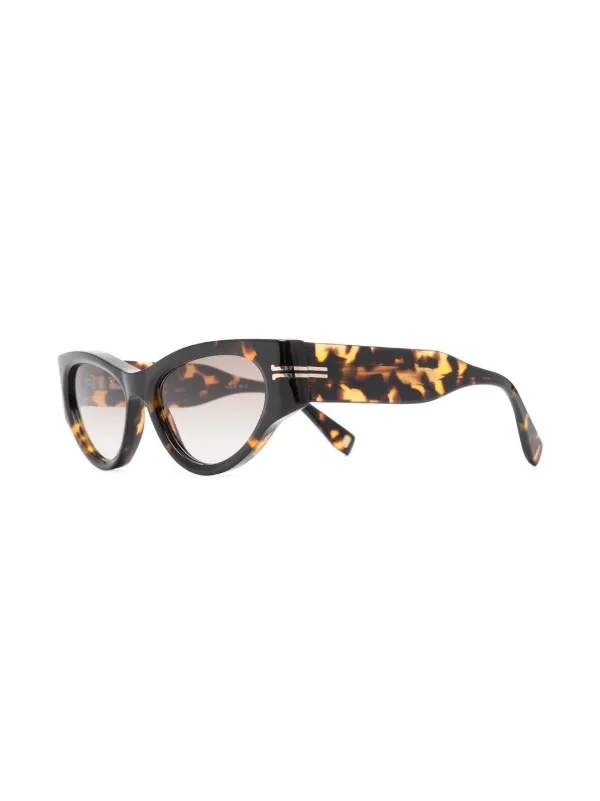 Marc Jacobs Cat Eye Sunglasses Tortoise Shell Havana Brown Tinted Lens with Case Marc Jacobs Women main image 3