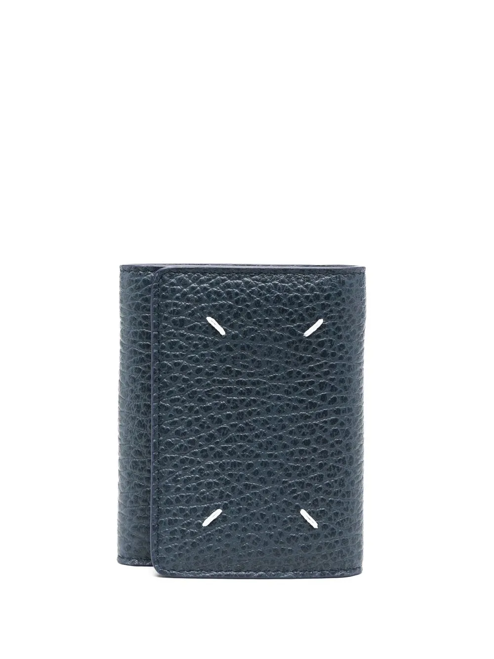 

Maison Margiela four-stitch logo folded wallet - Blue