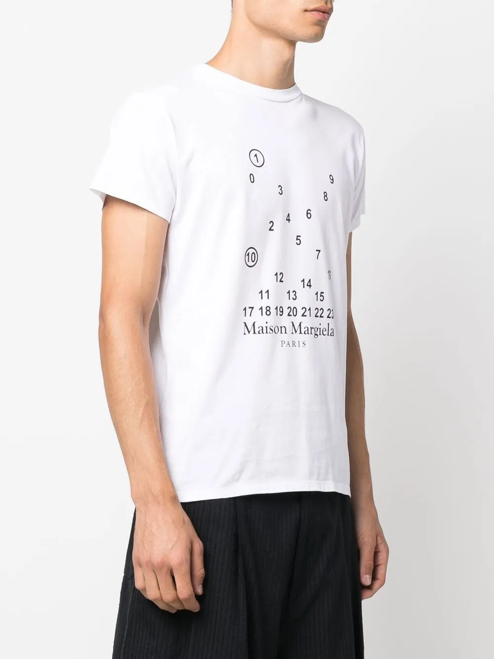 特別セーフ maison margiela 19ss グラフィック Tシャツ | www