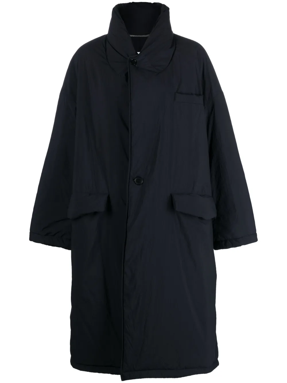 Maison Margiela Oversized Padded Coat In Black