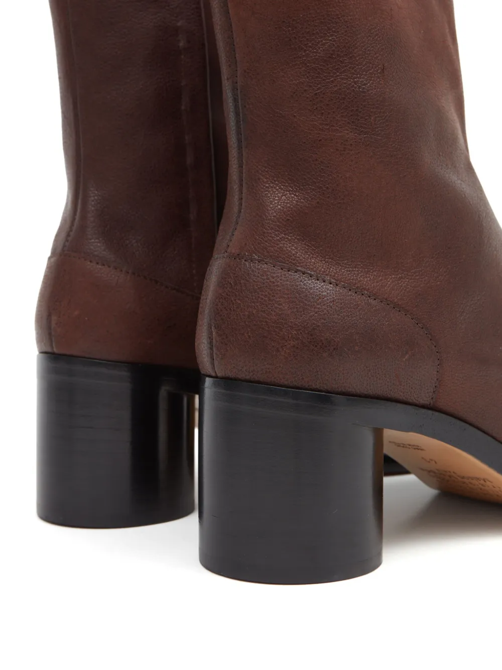 Affordable Maison Margiela Tabi leather ankle boots Men