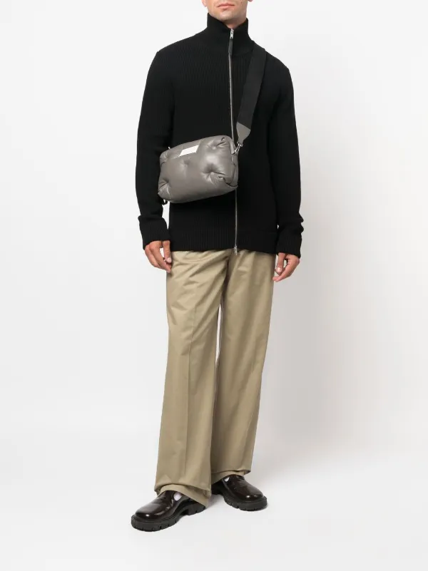 Maison Margiela Glam Slam Camera Bag | Grey | FARFETCH SG