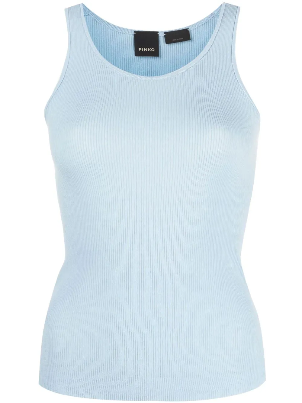 

PINKO Orense fine-ribbed vest - Blue