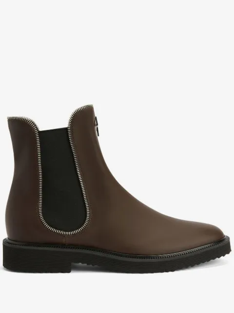 Giuseppe Zanotti Jaky leather Chelsea boots