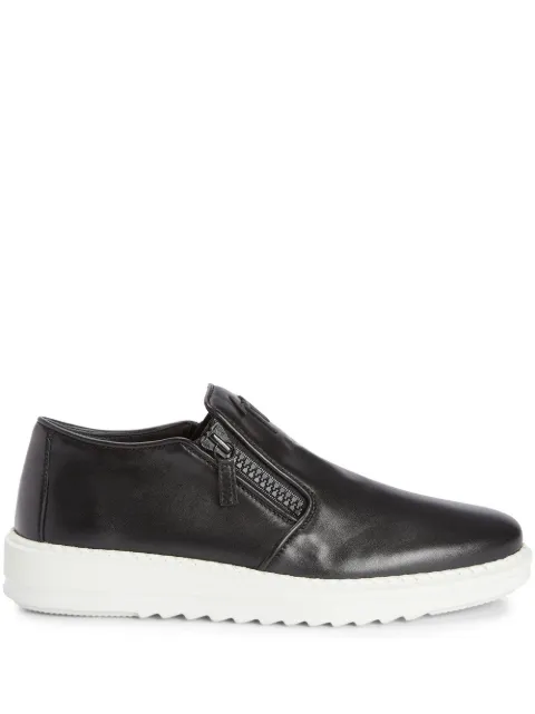 Giuseppe Zanotti Cooper logo-plaque loafers
