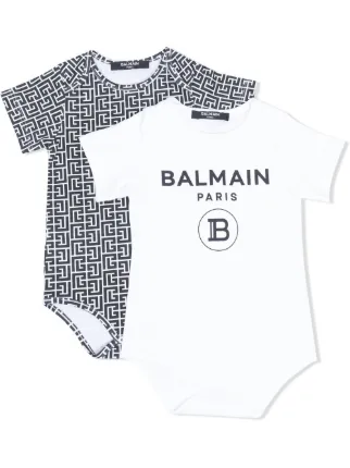 Balmain baby romper top