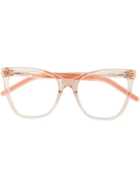 Marc Jacobs Eyewear logo square-frame glasses