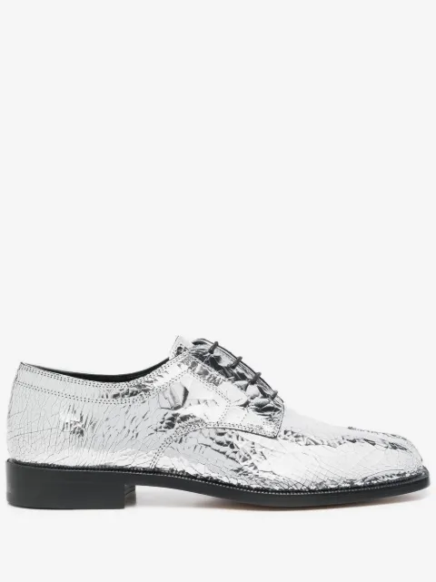 Maison Margiela richelieus Tabi à effet miroir