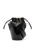 Maison Margiela mini Fire leather bucket bag - Black