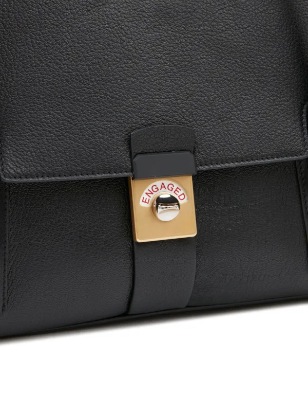 Maison Margiela New Lock Horizontal ハンドバッグ | ブラック