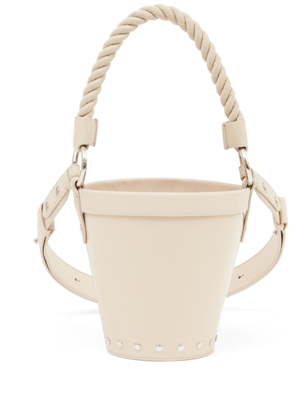 Maison Margiela Fire Leather Bucket Bag In 中性色