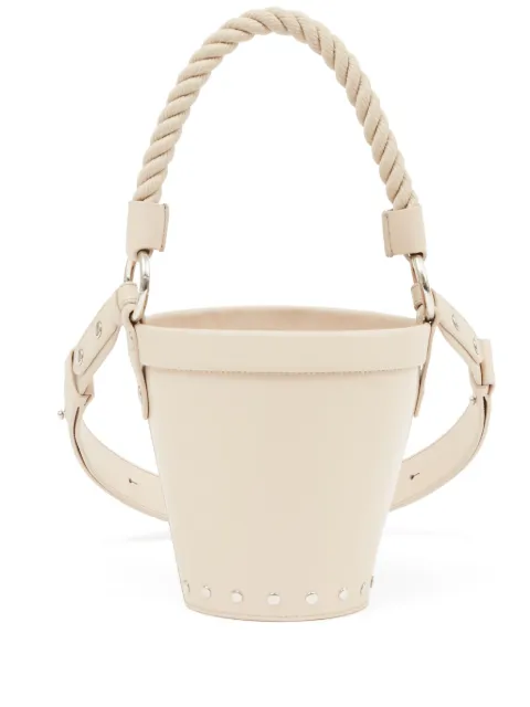 Maison Margiela Fire leather bucket bag