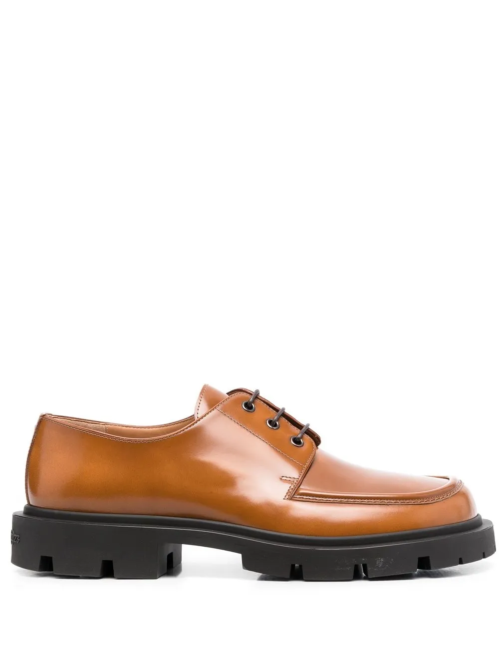 

Maison Margiela leather lace-up brogues - Brown