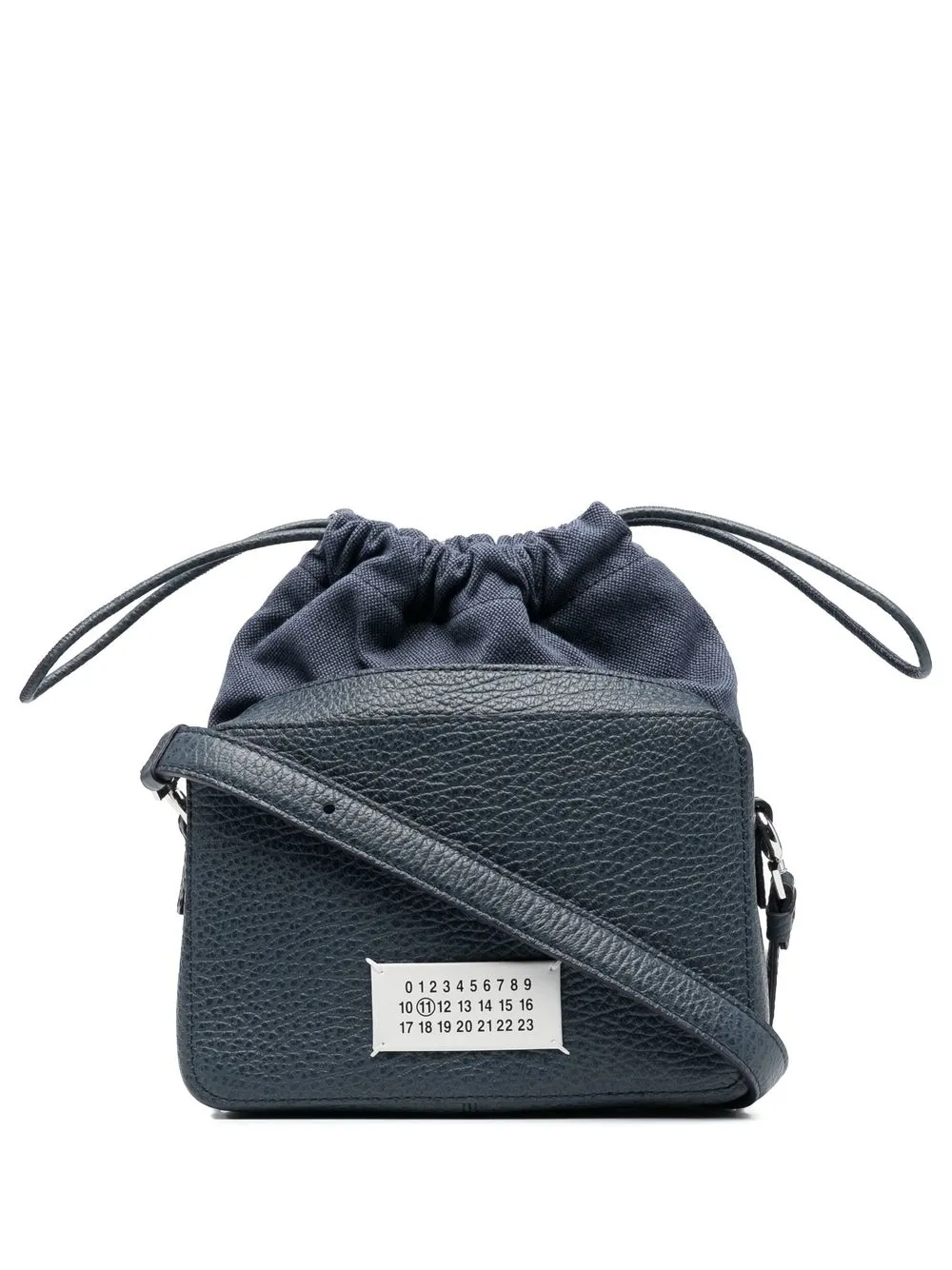 

Maison Margiela bolsa de hombro con parche del logo - Azul