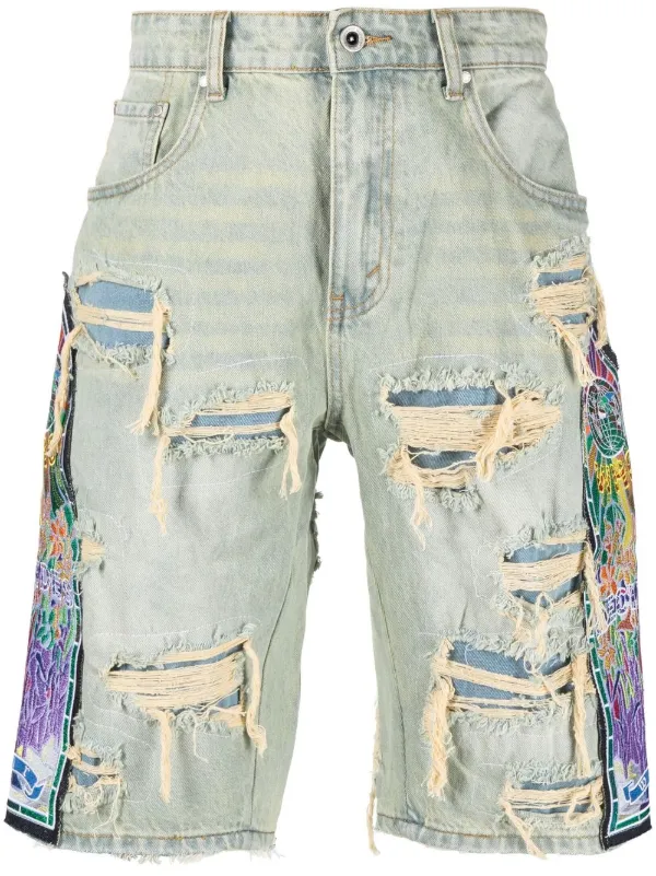 Who Decides War Cathedral Ripped Denim 