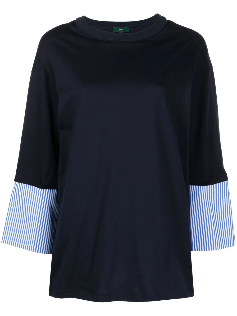 

Jejia detachable-cuff oversize T-shirt - Blue