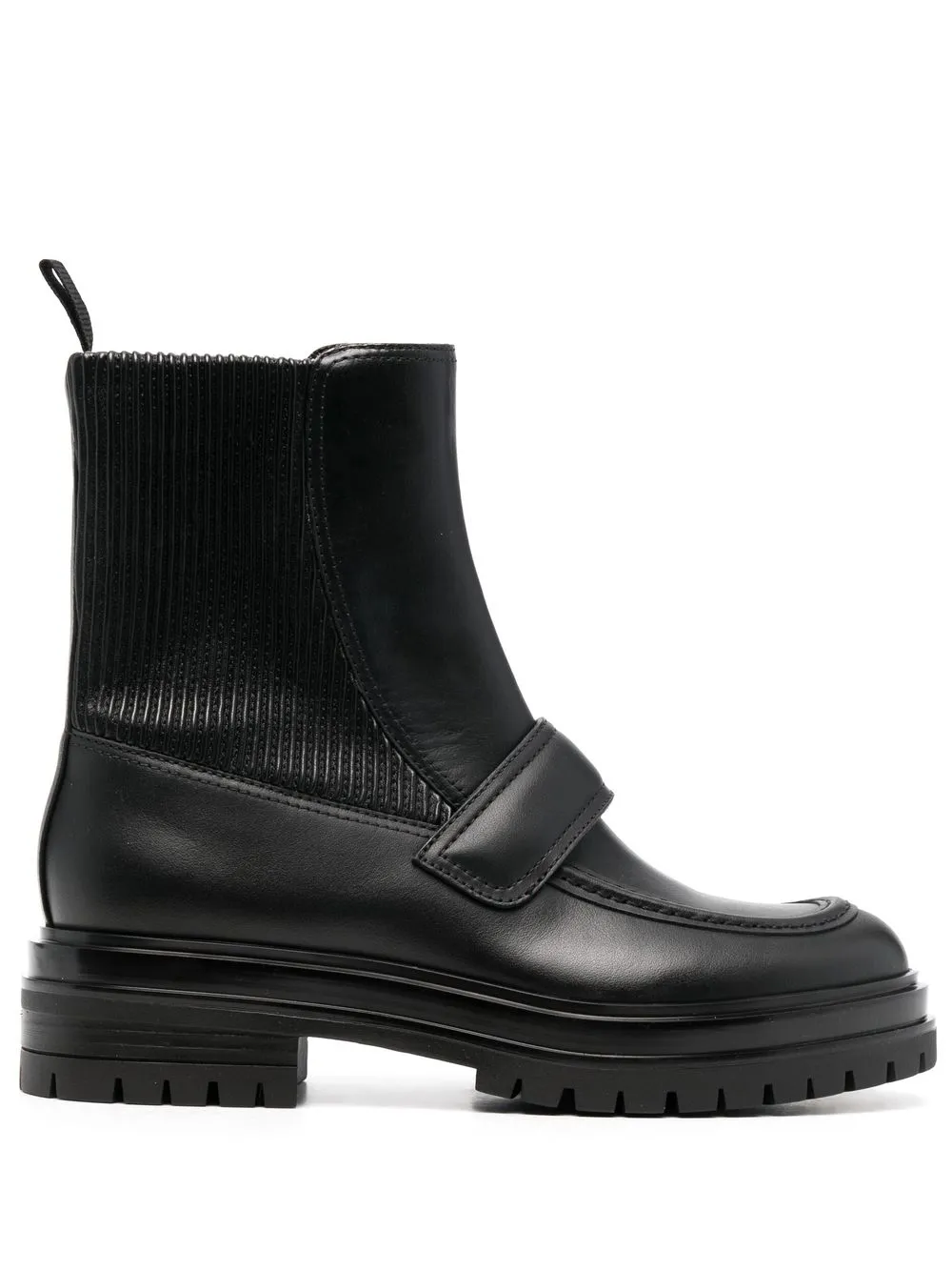 Gianvito Rossi leather-panel boots Women