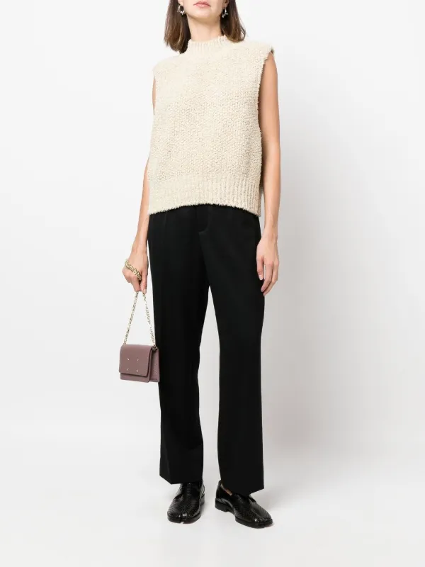 Maison Margiela Sleeveless Knitted Jumper - Farfetch