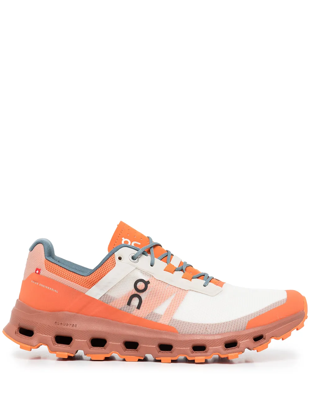 

On Running Cloudvista lace-up sneakers - Orange