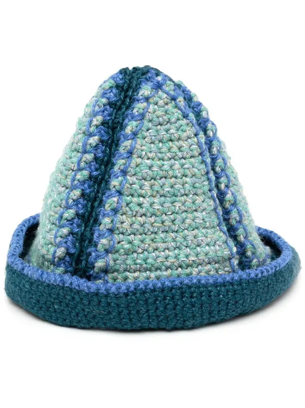 Nicholas Daley hand-crochet Bucket Hat 