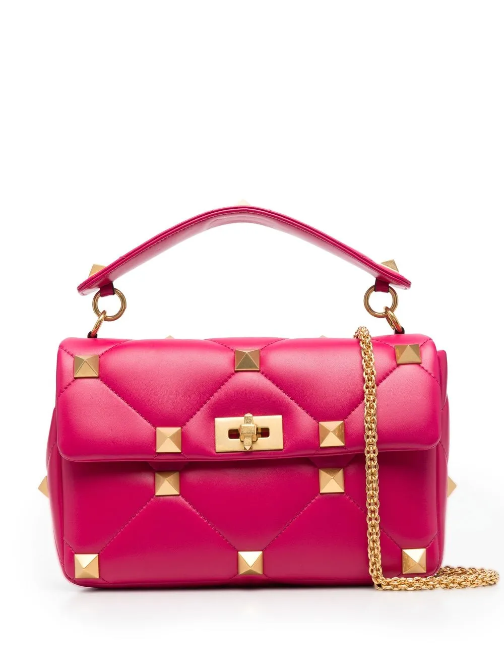 

Valentino Garavani Roman stud-embellished tote bag - Pink