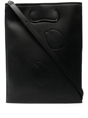 Maison Margiela Tabi Flat Leather Tote Bag Farfetch