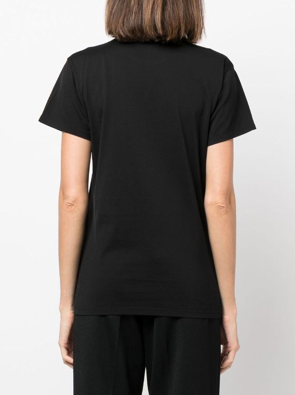 Maison Margiela numbers-motif Cotton T-shirt - Farfetch