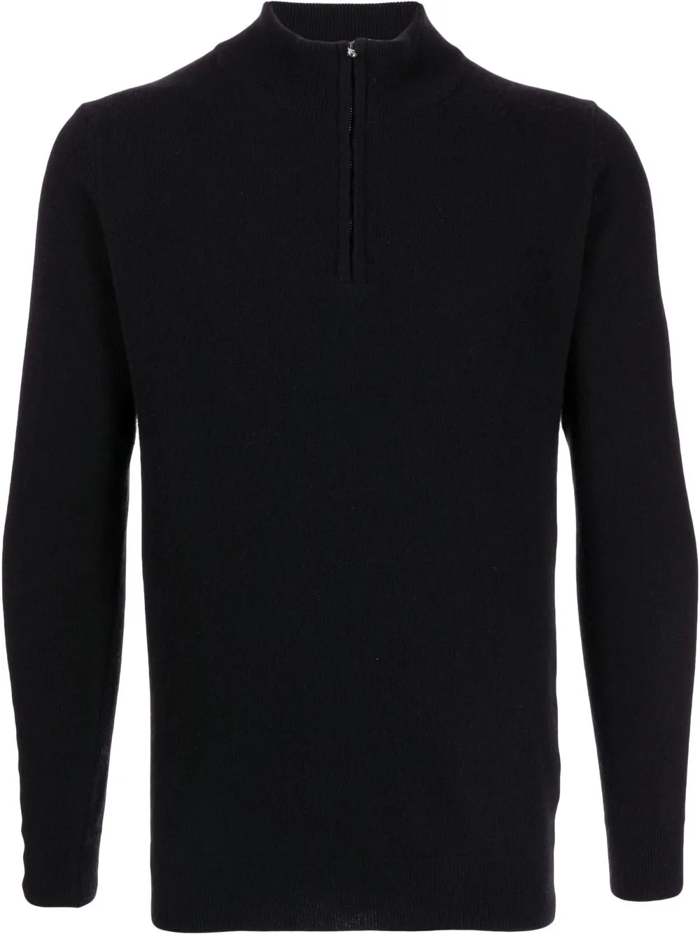 Pringle of Scotland half-zip long-sleeve jumper – Black