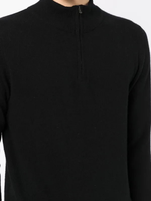 Pringle Of Scotland half zip long sleeve Jumper Black FARFETCH PH