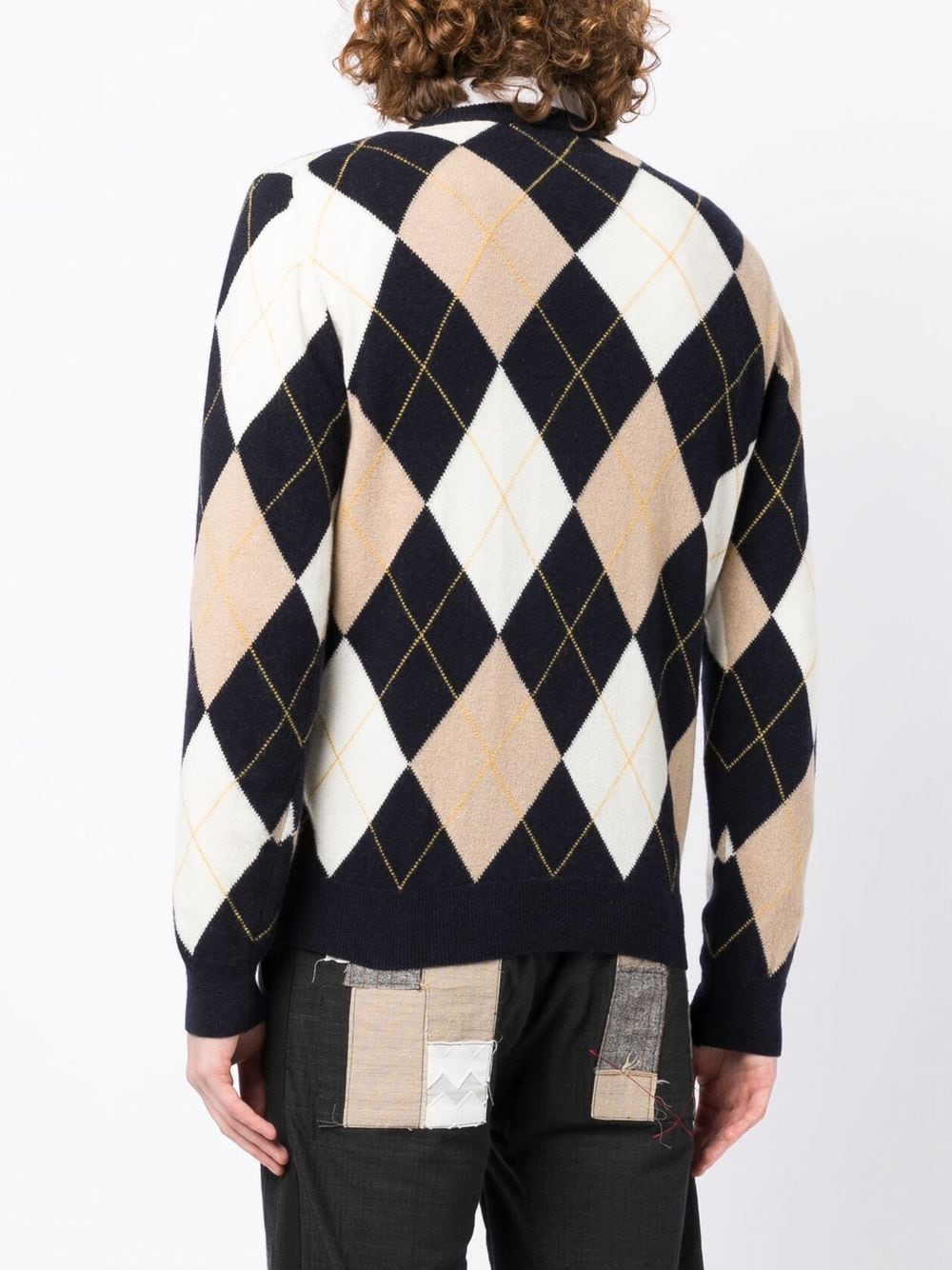 Pringle Of Scotland Checkerboard Knitted T-shirt - Farfetch