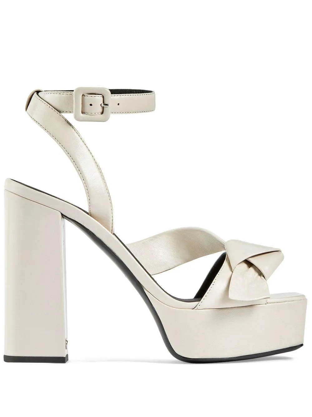 

Giuseppe Zanotti Laila knot-detail sandals - White