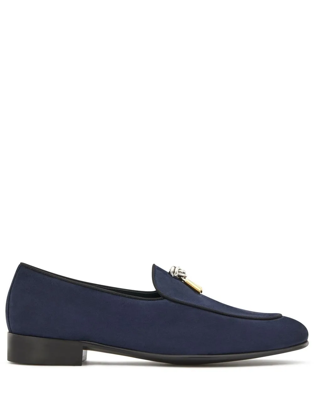 

Giuseppe Zanotti Edwin suede loafers - Blue